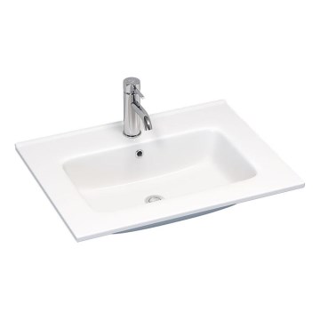 BATH DELUXE 06-060-27-11-00 - Recessed washbasin LILLESNAD 61x46 cm ceramic/white
