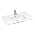 BATH DELUXE 06-080-27-11-00 - LILLESNAD Recessed Basin 81 x 46 cm, Ceramic/White
