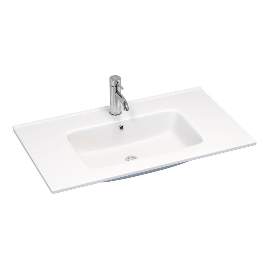 BATH DELUXE 06-080-27-11-00 - Recessed washbasin HYGE 81x46 cm ceramic/white