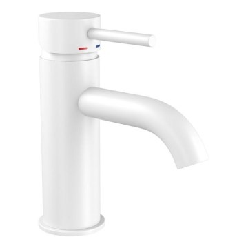 BATH DELUXE 28-005-01-01-04 - Basin tap DRAGOR 15,6 cm matte white
