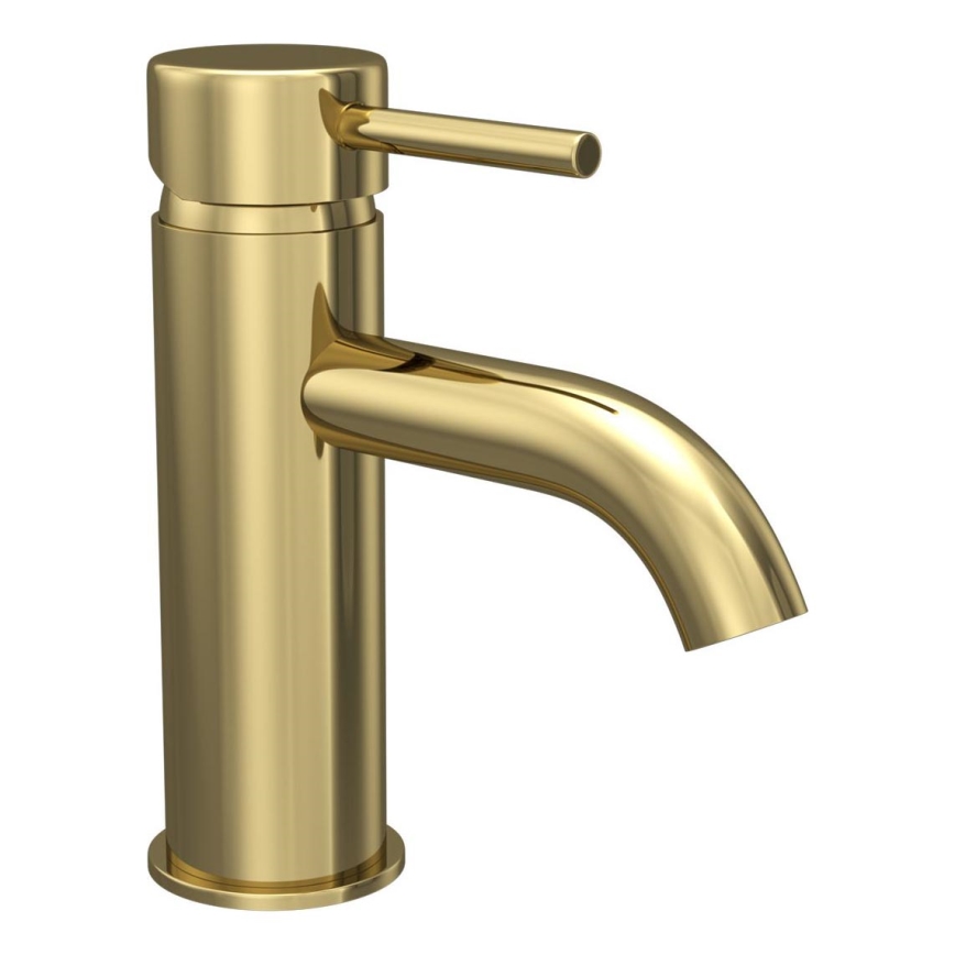 BATH DELUXE 28-005-01-64-04 - Basin tap DRAGOR 15,6 cm shiny brass