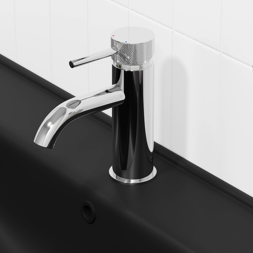 BATH DELUXE 28-005-03-60-00 - Basin tap ANHOLT 15,6 cm shiny chrome