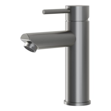 BATH DELUXE 28-017-03-73-02 - Basin tap RINGSTED 17,8 cm powdered grey