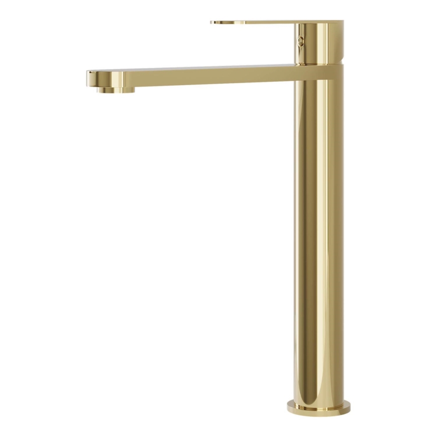 BATH DELUXE 28-027-02-64-02 - Basin tap TARNBY 27,3 cm shiny brass