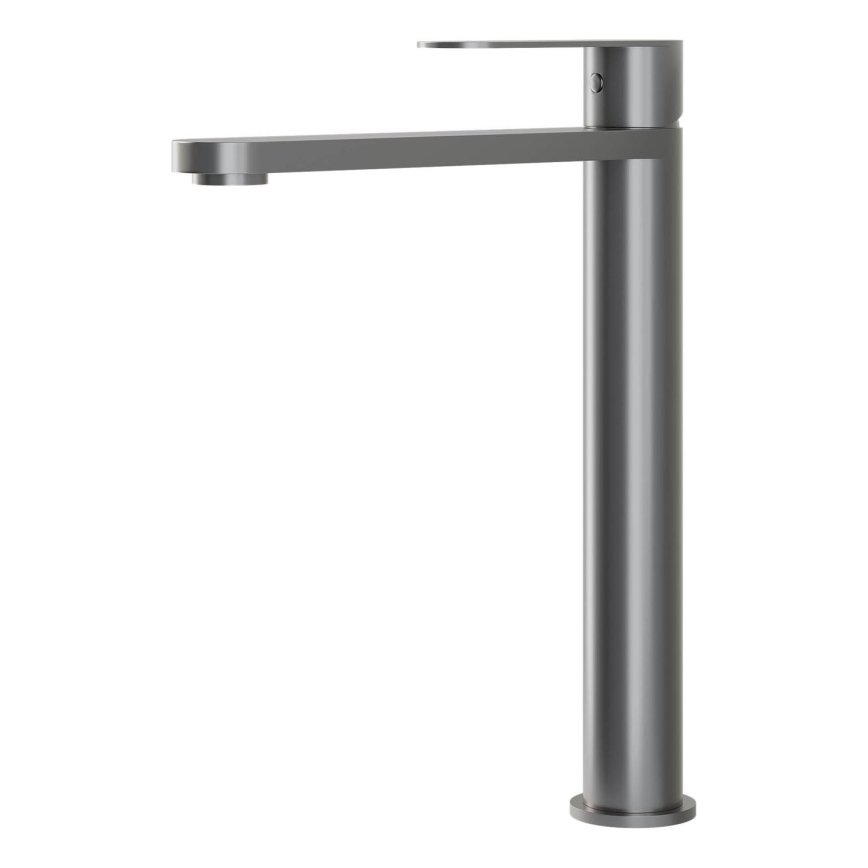 BATH DELUXE 28-027-02-73-02 - Basin tap TARNBY 27,3 cm powdered grey