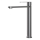 BATH DELUXE 28-027-02-73-02 - Basin tap TARNBY 27,3 cm powdered grey