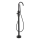 BATH DELUXE 28-114-01-02-00 - Freestanding bath set with tap DRAGOR 116 cm matte black