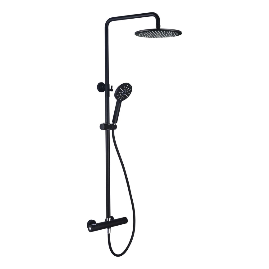 BATH DELUXE 31-120-05-02-00 - Shower set with thermostatic tap DRAGOR matte black