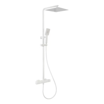BATH DELUXE 31-120-06-01-00 - Shower set with thermostatic tap NAESBY matte white