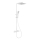 BATH DELUXE 31-120-06-01-00 - Shower set with thermostatic tap NAESBY matte white