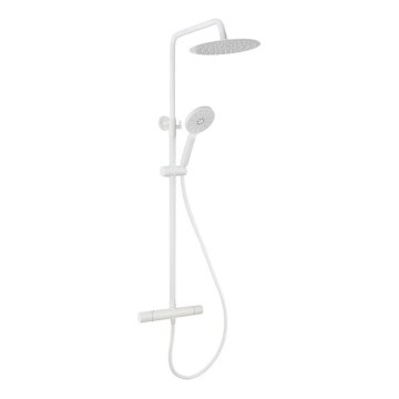 BATH DELUXE 31-120-07-01-00 - Shower set with thermostatic tap DRAGOR matte white