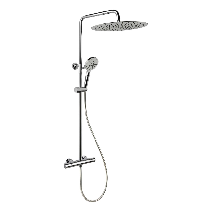 BATH DELUXE 31-120-13-60-00 - Shower set with thermostatic tap DRAGOR shiny chrome