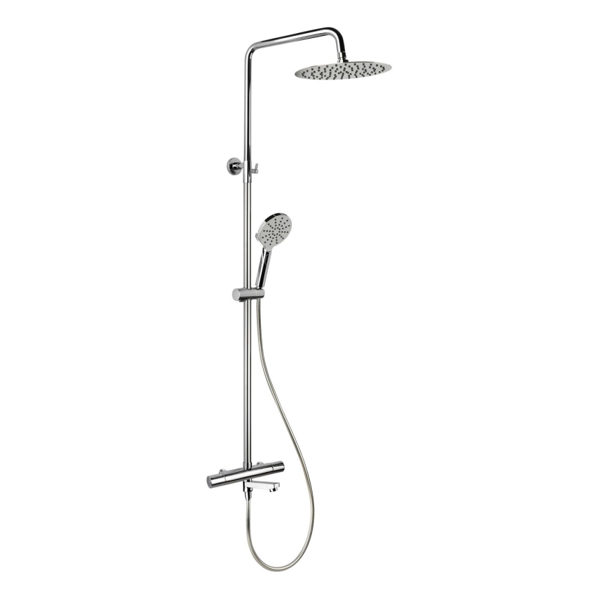 BATH DELUXE 31-160-11-60-00 - Shower set with thermostatic tap DRAGOR shiny chrome