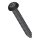 BATH DELUXE 54-045-00-02-12 - SET 50x Screws for acoustic panels T25 4,6x45 mm varnished black
