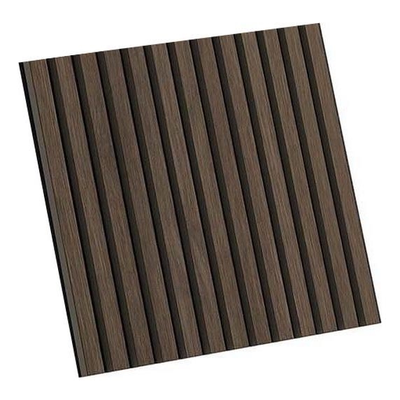 BATH DELUXE 54-060-08-84-12 - SET 4x Acoustic wall panel DANVIKEN 60x60 cm walnut