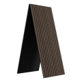 BATH DELUXE 54-240-11-84-12 - Acoustic wall panel VASALUND 240x52 cm walnut