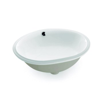Bathco 0053 - Recessed washbasin ANCONA 55x41 cm porcelain/white