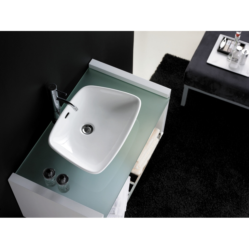 Bathco 0091 - ANABEL Countertop Basin 50x36 cm porcelain/white