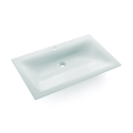 Bathco 0507 - Recessed washbasin MONACO 60x50 cm resin/white