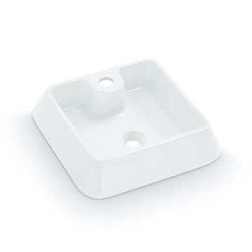 Bathco 4003 - GALICIA Countertop Basin 40x40 cm, Porcelain/White