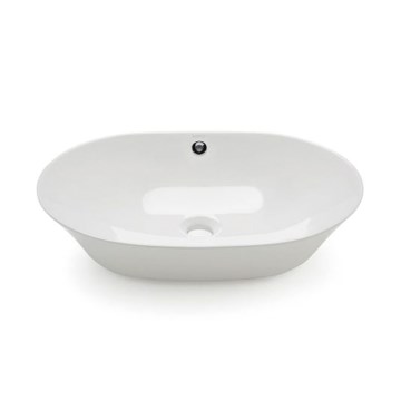 Bathco 4038 - TOULOUSE Countertop Basin 59 x 42 cm, Porcelain / White