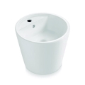 Bathco 4057 - FLORENCIA Countertop Basin, Ø 42 cm, Porcelain/White