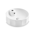 Bathco 4158 - CIRCUS Countertop Basin Ø 42 cm, Porcelain/White