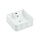 Bathco 4163 - CIRCUS Countertop Basin 40x40 cm porcelain/white