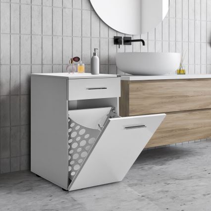 Bathroom cabinet 83x52 cm white