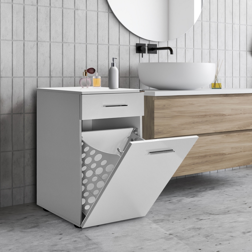 Bathroom cabinet 83x52 cm white