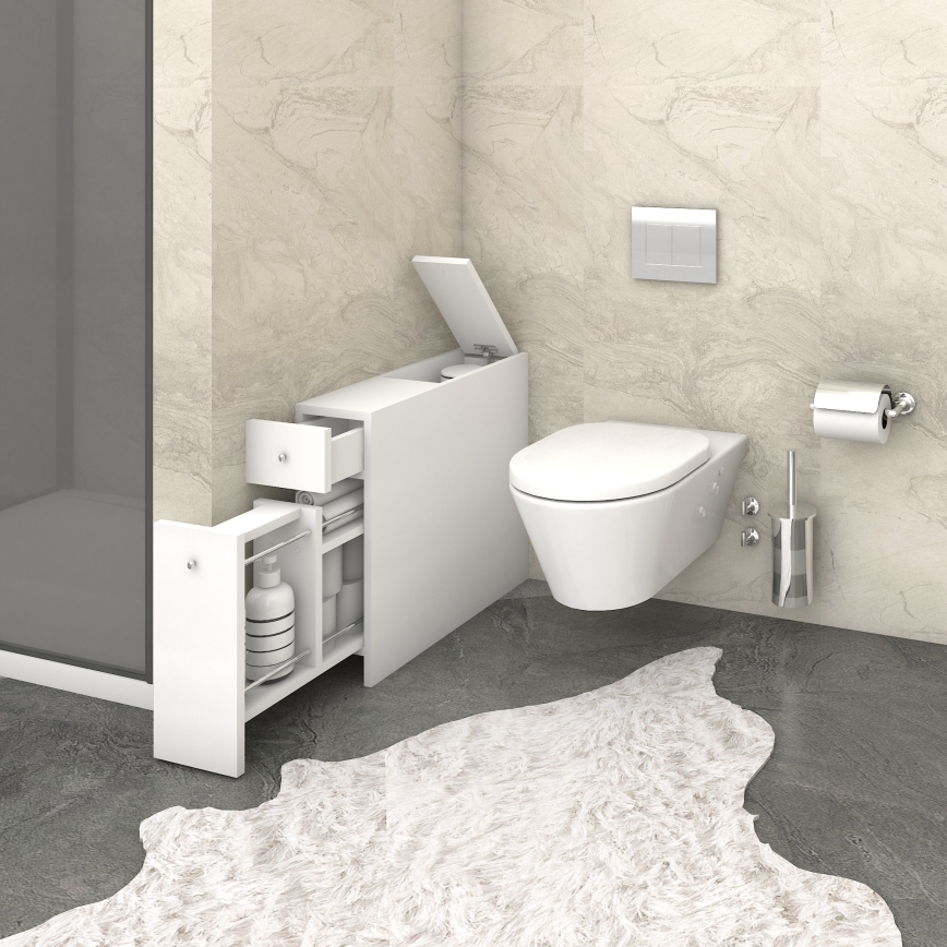 Bathroom cabinet SMART 60x55 cm white