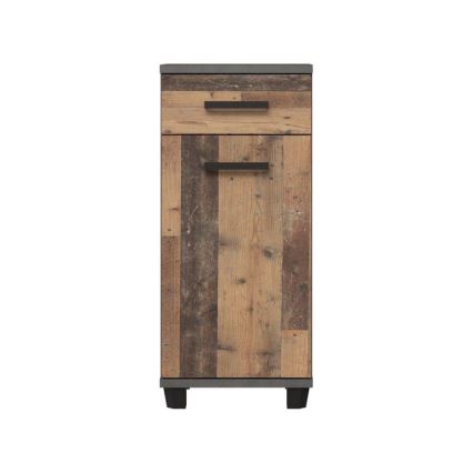Bathroom Cabinet VENOM Anthracite/Brown