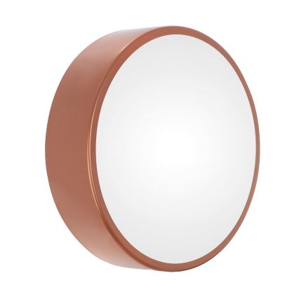 Bathroom ceiling light CLEO 2xE27/24W/230V d. 30 cm copper IP54