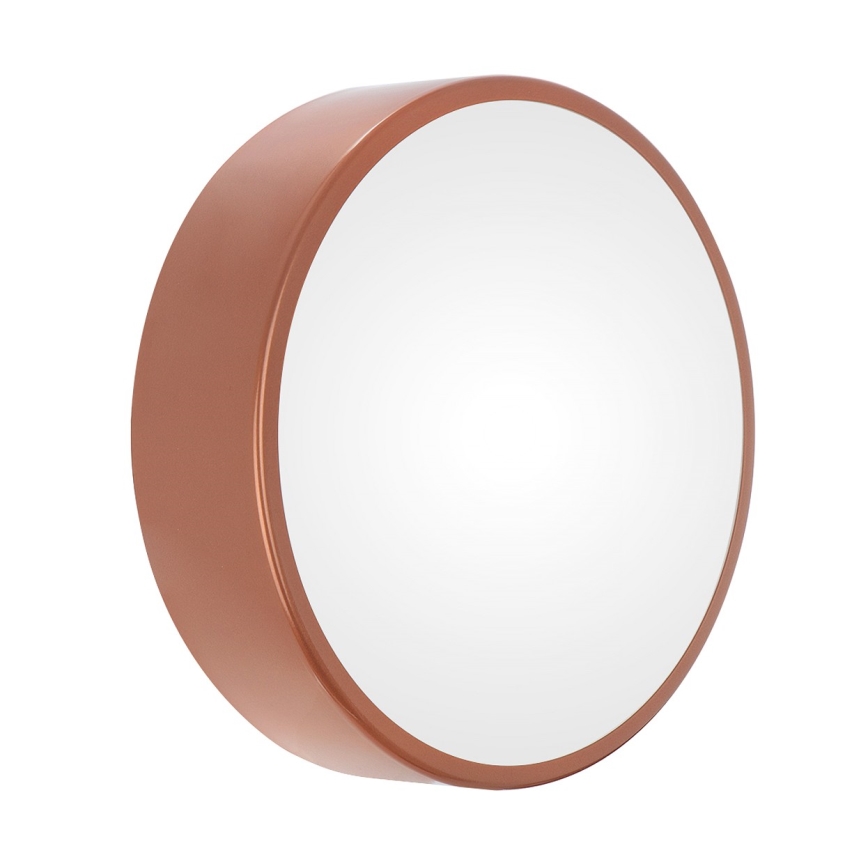 Bathroom ceiling light CLEO 2xE27/24W/230V d. 30 cm copper IP54