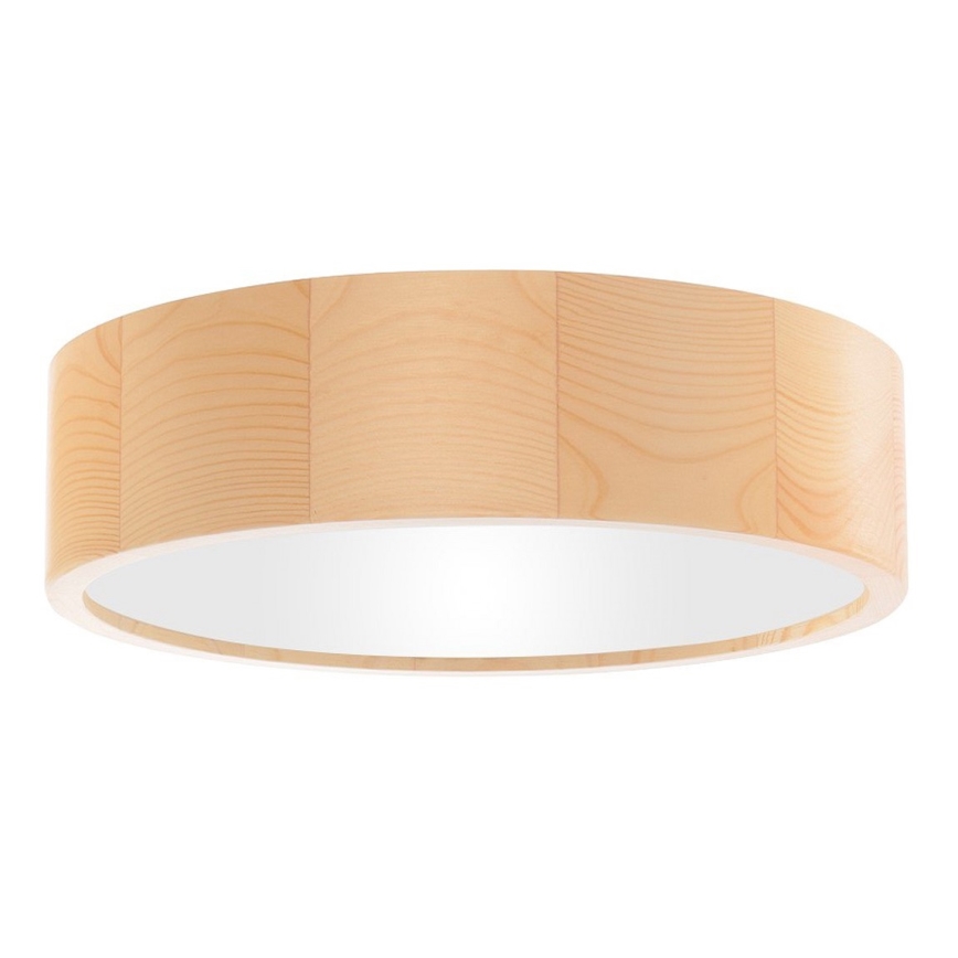 Bathroom ceiling light CLEO 2xE27/24W/230V IP54 d. 27,5 cm pine