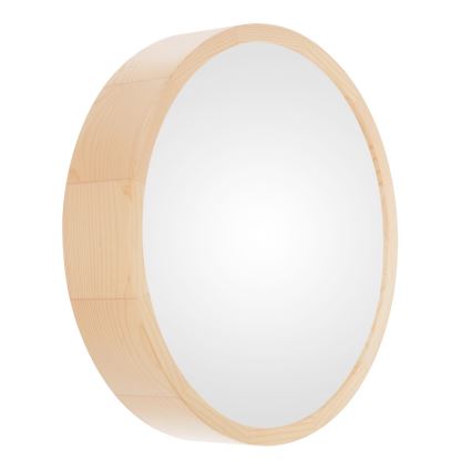 Bathroom ceiling light CLEO 2xE27/24W/230V IP54 d. 27,5 cm pine