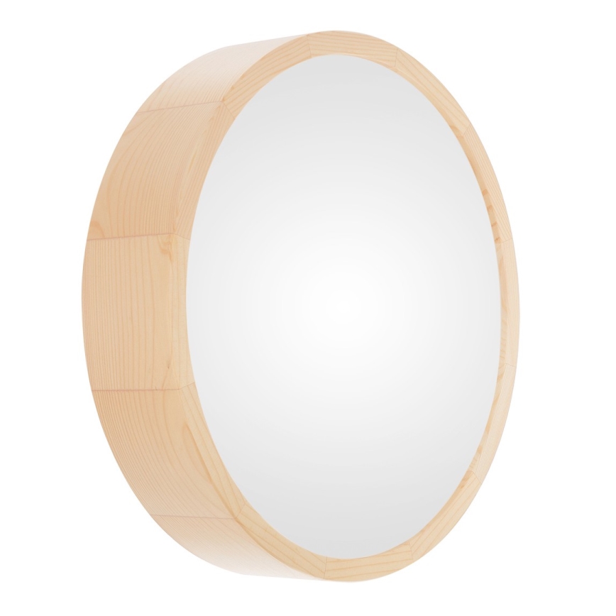 Bathroom ceiling light CLEO 2xE27/24W/230V IP54 d. 27,5 cm pine