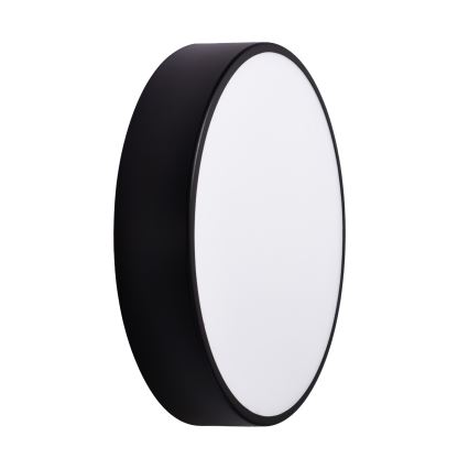Bathroom ceiling light CLEO 3xE27/24W/230V d. 40 cm black IP54