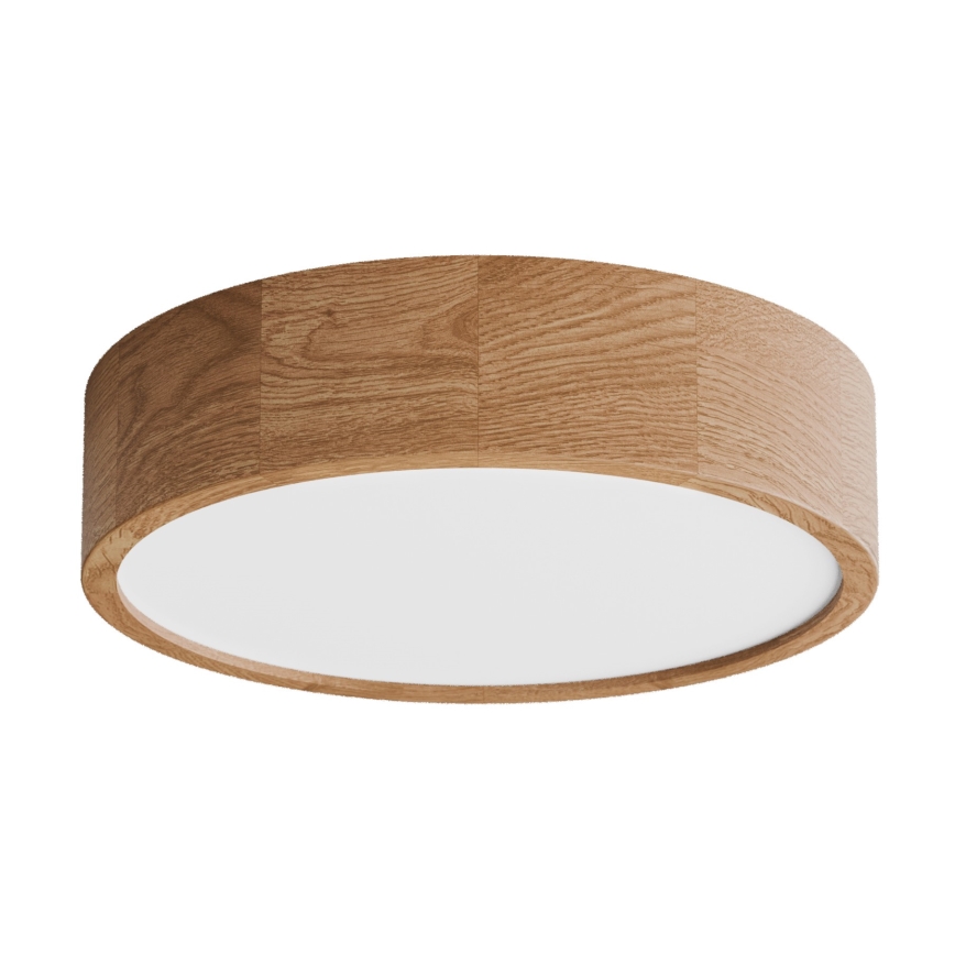 Bathroom ceiling light CLEO 3xE27/24W/230V IP54 d. 37,5 cm oak