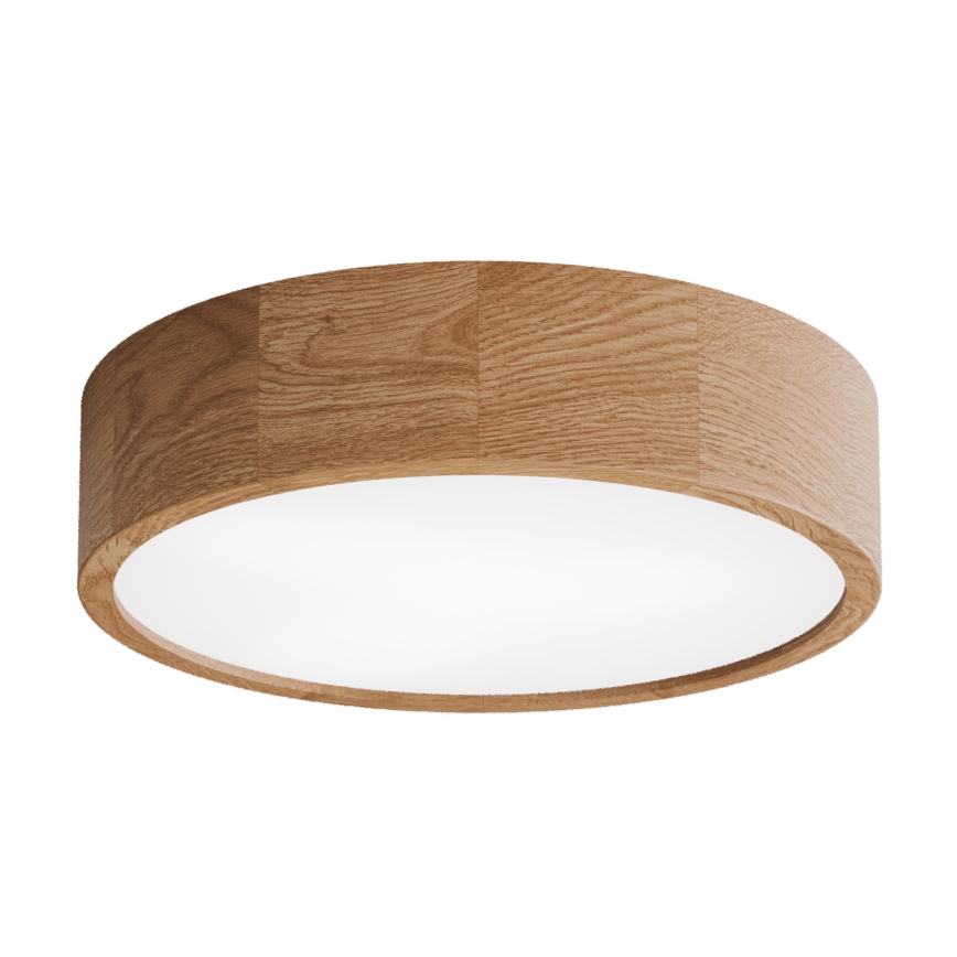 Bathroom ceiling light CLEO 3xE27/24W/230V IP54 d. 37,5 cm oak