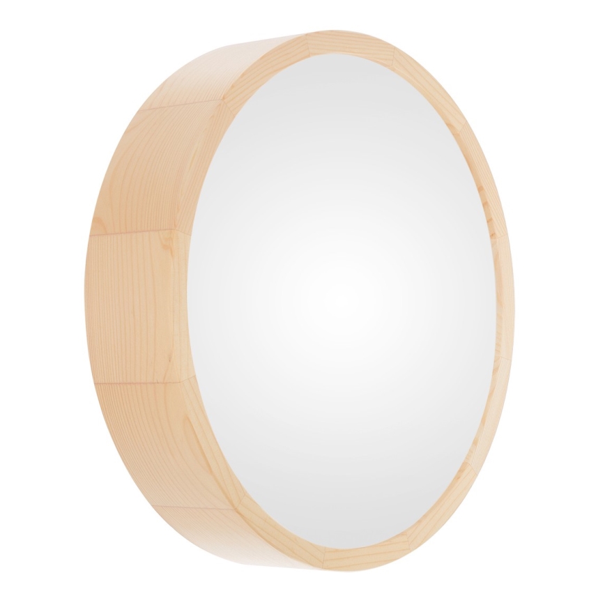 Bathroom ceiling light CLEO 3xE27/24W/230V IP54 d. 37,5 cm pine