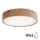 Bathroom ceiling light CLEO 4xE27/24W/230V IP54 d. 47,5 cm oak