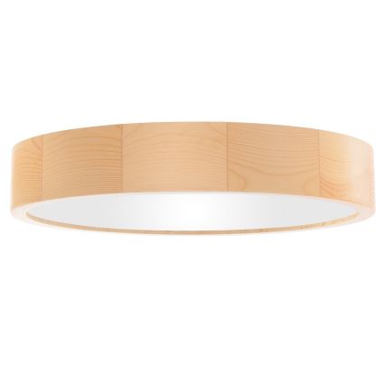 Bathroom ceiling light CLEO 4xE27/24W/230V IP54 d. 47,5 cm pine