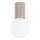 Bathroom ceiling light HALO 1xG9/8W/230V d. 12 cm IP44 beige