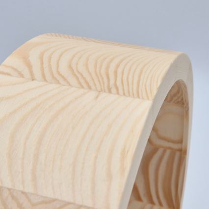 Bathroom ceiling light NATURAL 2xE27/15W/230V IP54 pine ø 27 cm - FSC certified