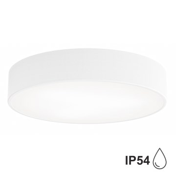 Bathroom ceiling light with a sensor CLEO 3xE27/24W/230V d. 40 cm white IP54
