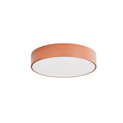 Bathroom ceiling light with sensor CLEO 3xE27/24W/230V Ø 40 cm, copper finish, IP54