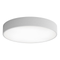Bathroom ceiling light with sensor CLEO 4xE27/24W/230V Ø 50 cm IP54 gray