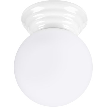 Bathroom ceiling light ZORI 1xG9/8W/230V Ø 12 cm IP44 white