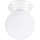 Bathroom ceiling light ZORI 1xG9/8W/230V Ø 12 cm IP44 white